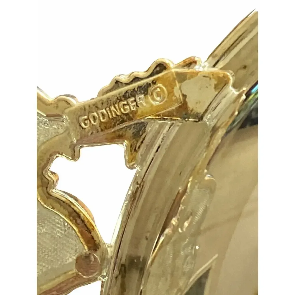 Goldinger Porringer Porridge Bowl Ornate Handle Vintage Trinket Fruit Child’s